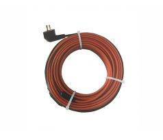 Topný kabel s termostatem e-warm 17 W/m (na potrubí)
